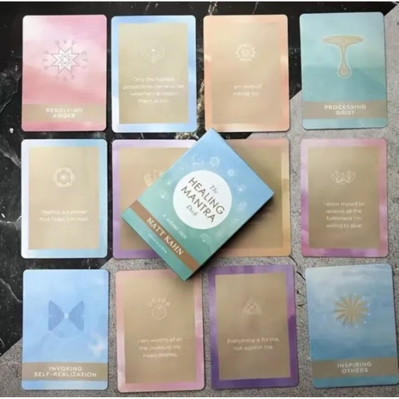 The Healing Mantra Deck A 52-Card Deck Format Cards Cards Oracle Fortune Teller - Picture 4 of 15